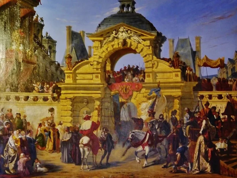1805-Clément Boulanger - Castello di Fontainebleau